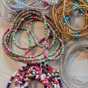 Multicolor WAISTBead LOT